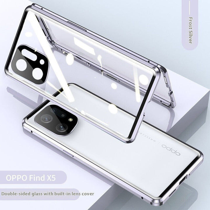 Elevate Your Phone Protection with the Magnetic King Double-sided Glass Case