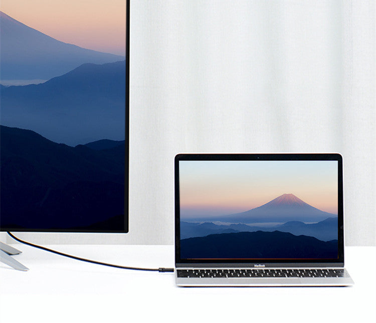 USB C To HDMI Connection With Screen Cable