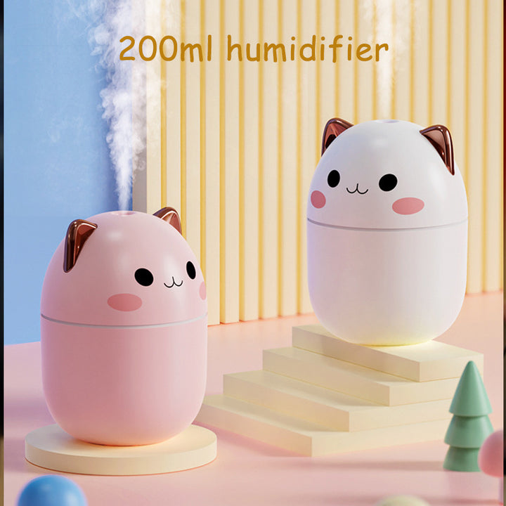 Air Humidifier Cute Cat Ultra-Silent