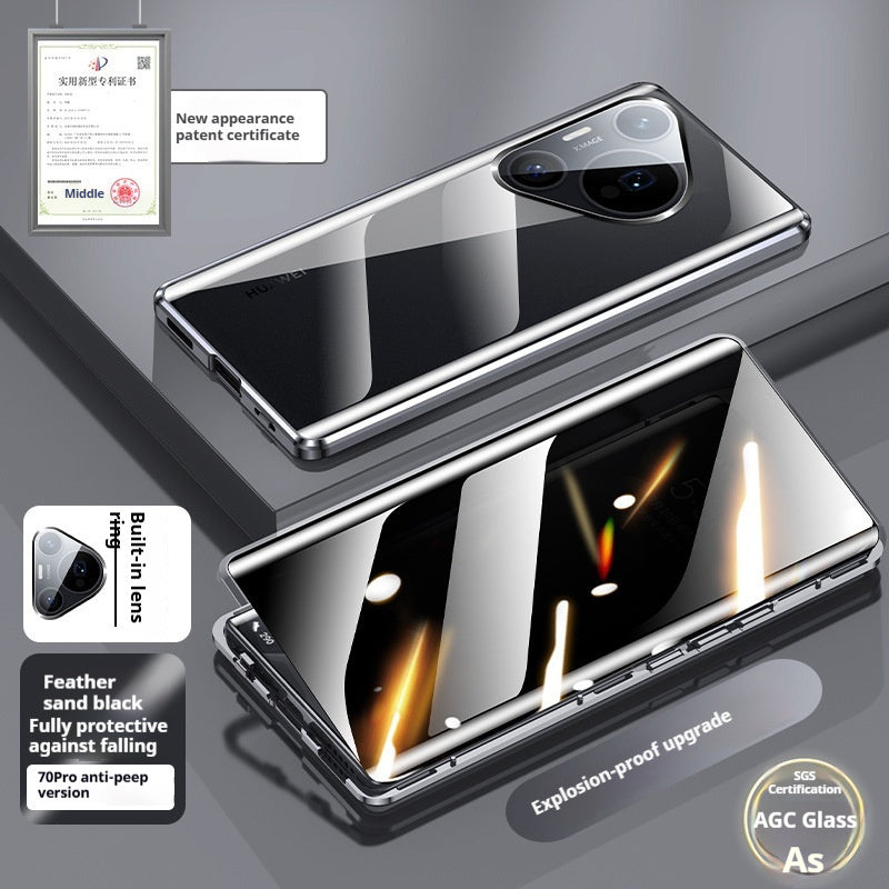 Double-sided Glass Metal Drop Protection