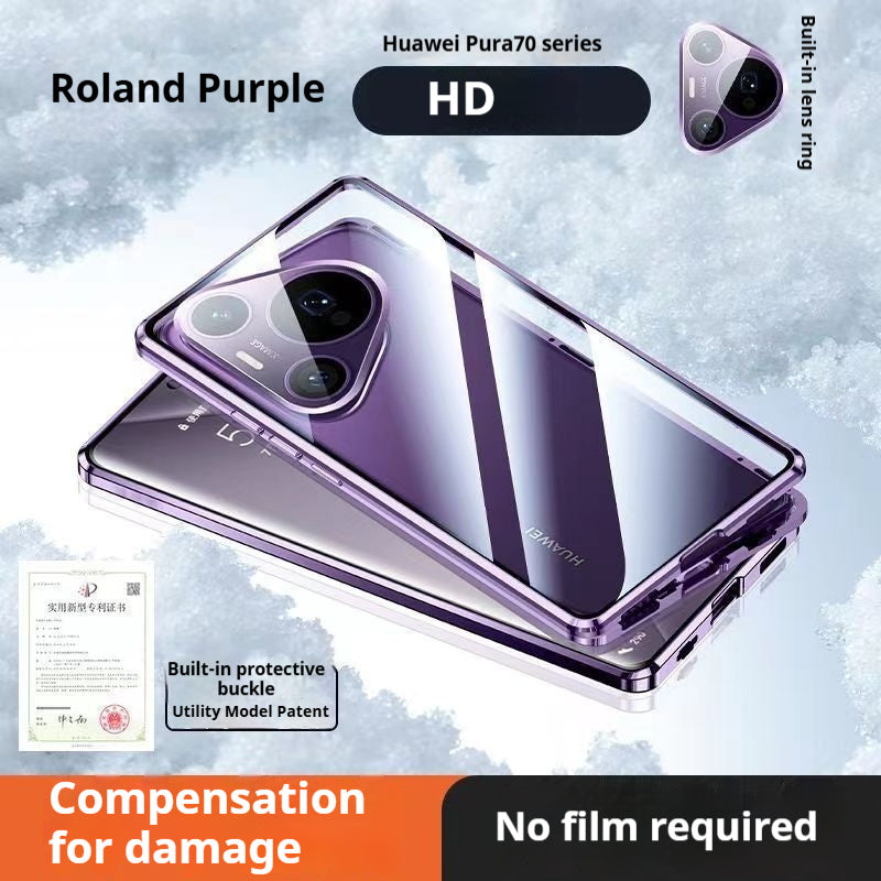 Double-sided Glass Metal Drop Protection