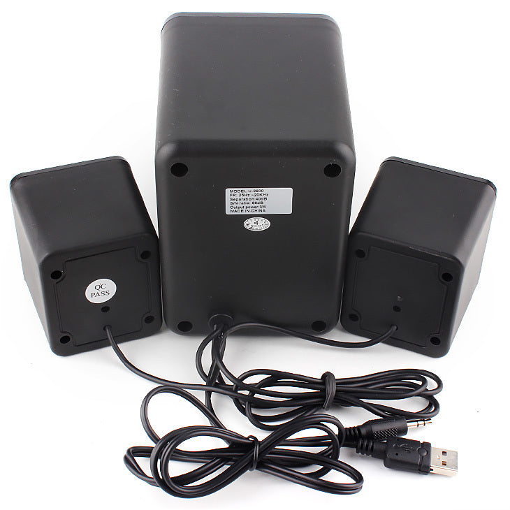 Colorful Light Mini Phone Speaker