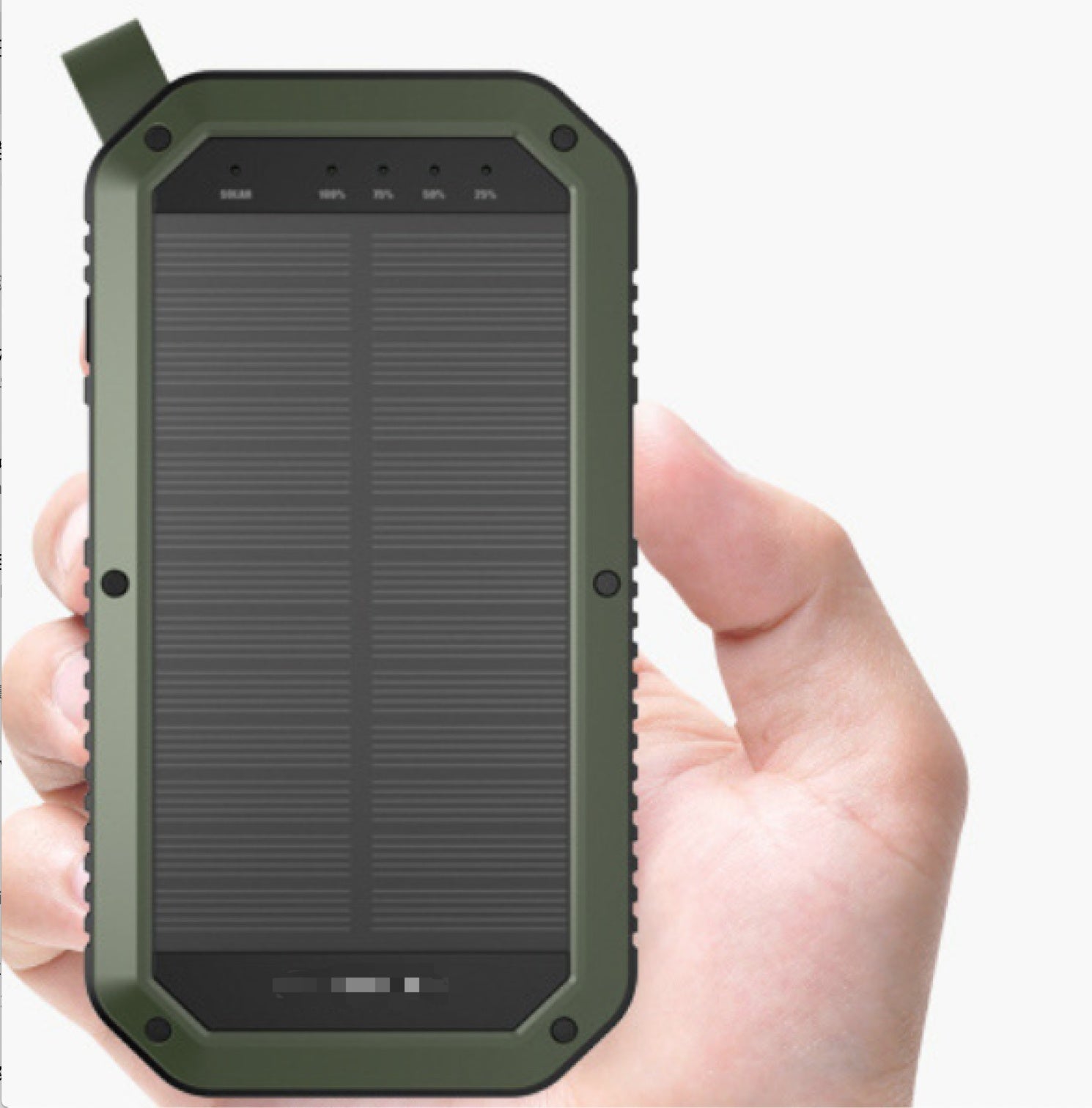 Wirelsess solar powerbank phone