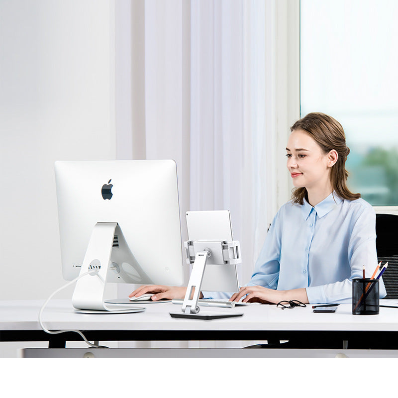 Mobile phone holder desktop lazy adjustable