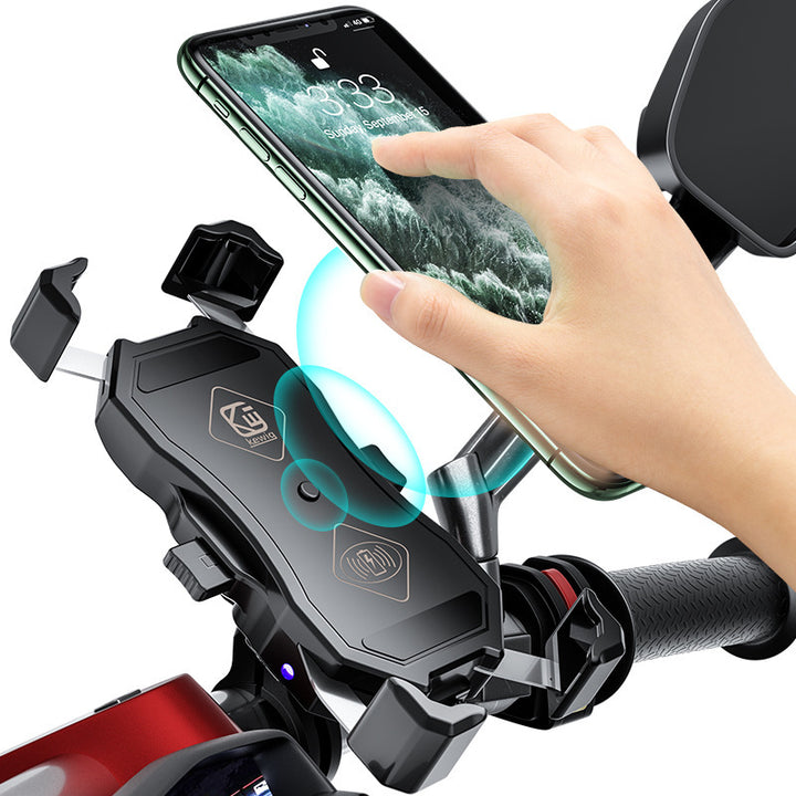 Usb wireless charging mobile phone holder