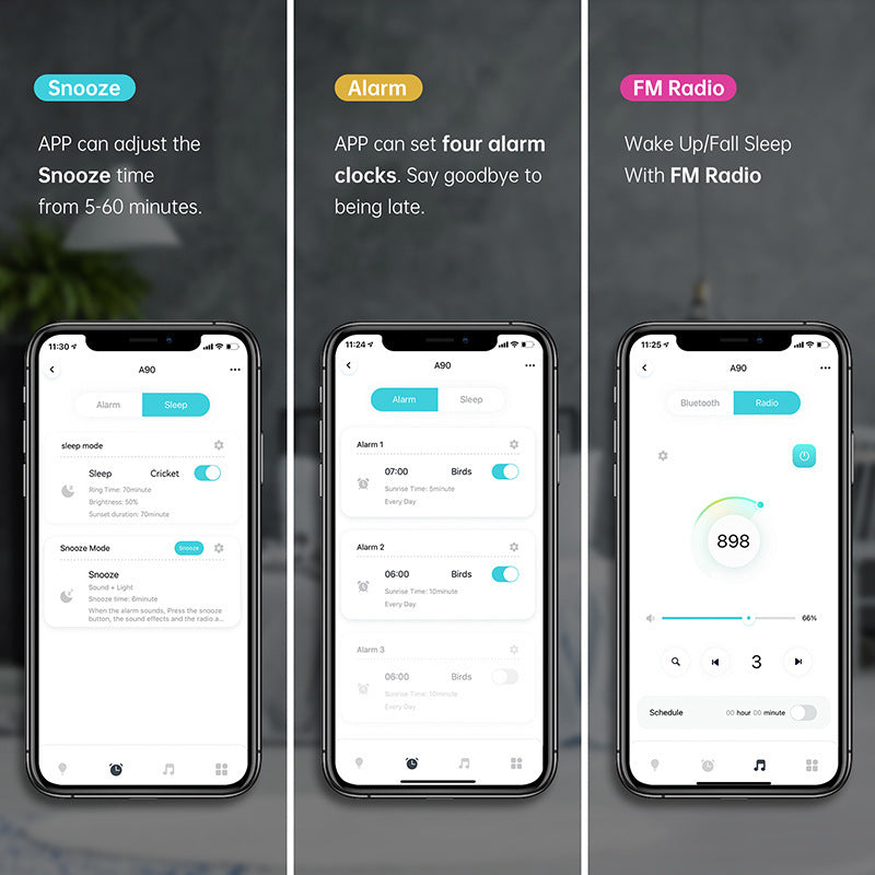 Sunrise Alarm Clock WiFi Smart