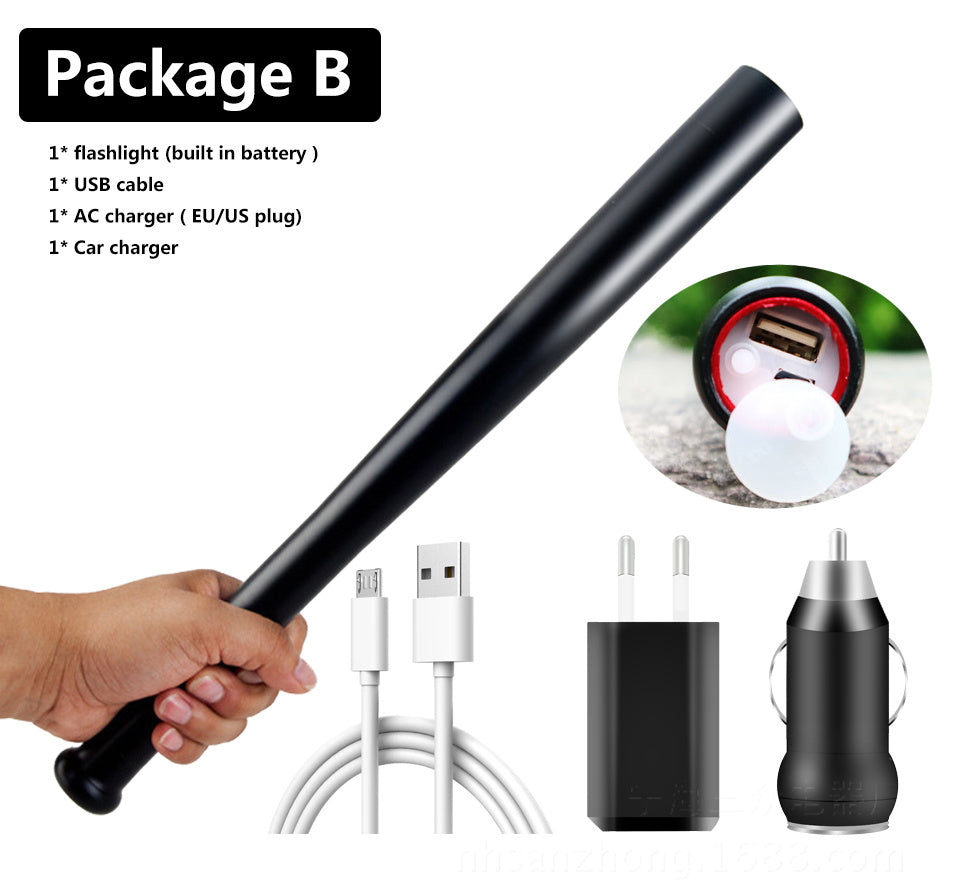 Powerbank Led Bulbs Flashlight Torch Built In