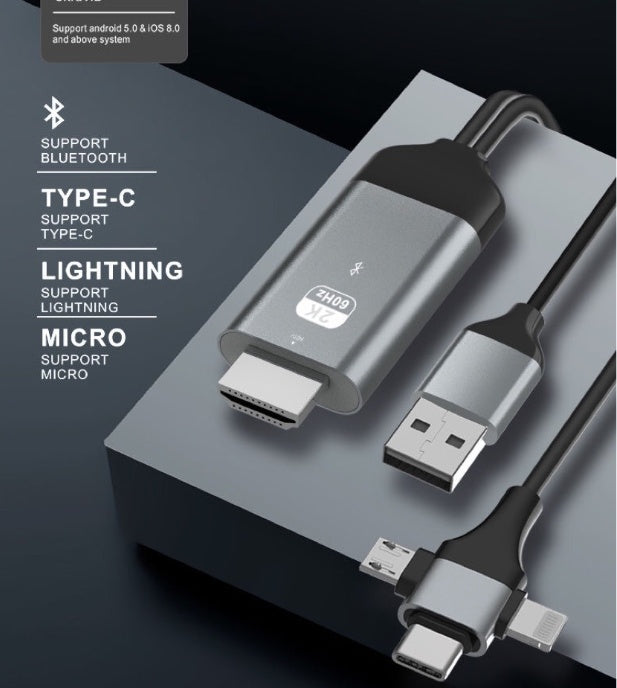 New Apple Android Type-C To HDMI HD