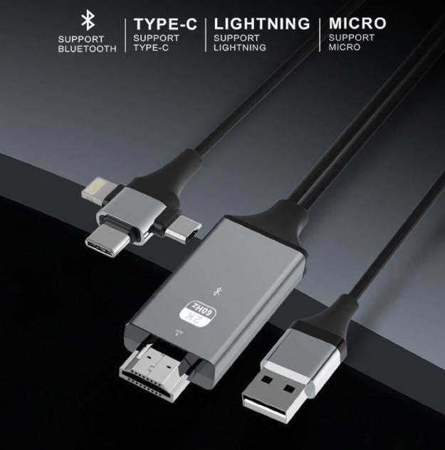 New Apple Android Type-C To HDMI HD