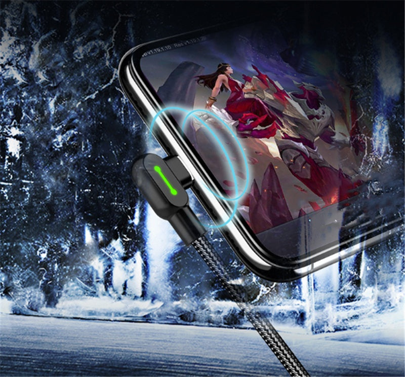 Android Micro Elbow Data Cable