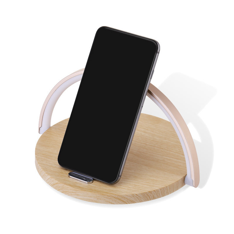 Home Desk Lamp Wireless Charging With Holder