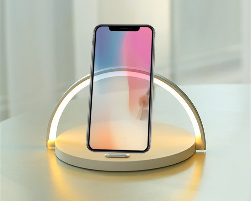Home Desk Lamp Wireless Charging With Holder