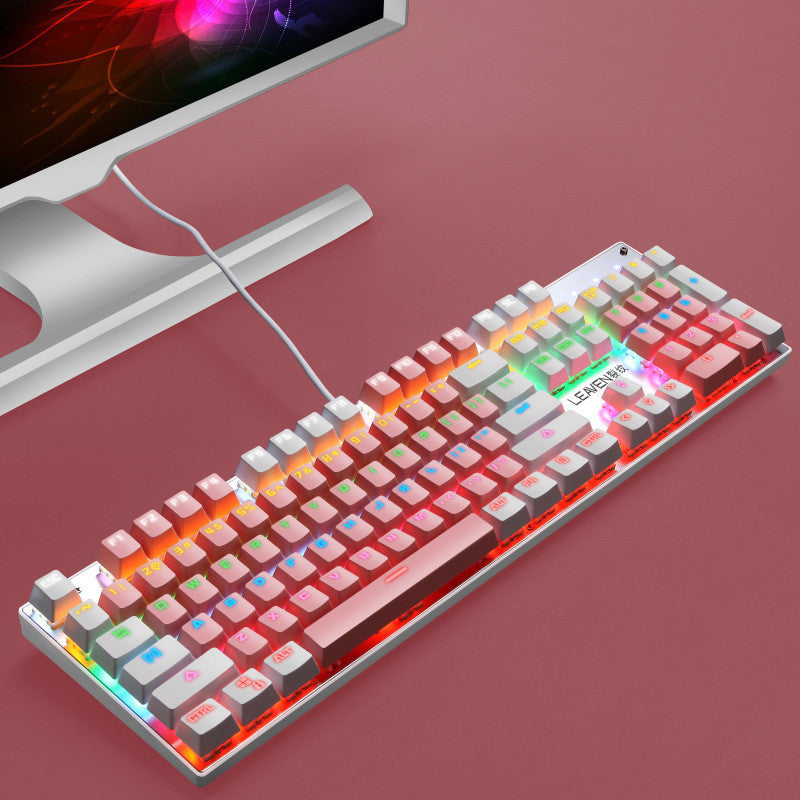 Luminous Punk Keyboard USB Wired Computer