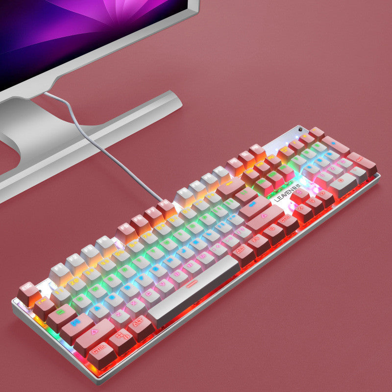 Luminous Punk Keyboard USB Wired Computer