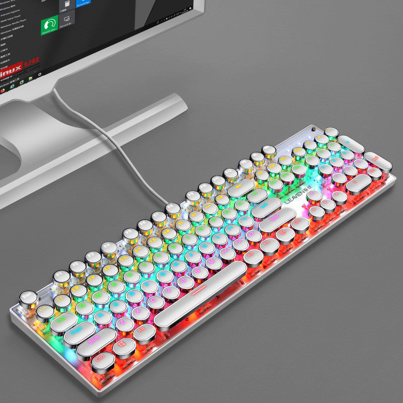 Luminous Punk Keyboard USB Wired Computer