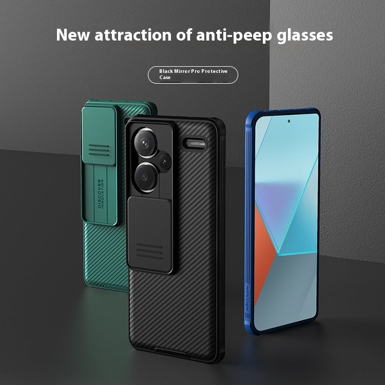 Phone Case Lens Sliding Window Protective Cover