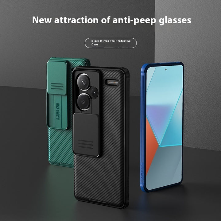 Phone Case Lens Sliding Window Protective Cover
