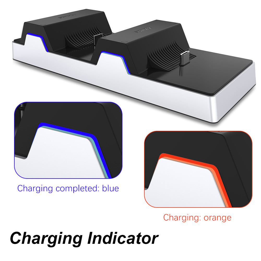 PS5 Gamepad Dual-seat Charger