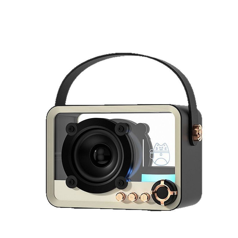 Glass Bluetooth Speaker Portable