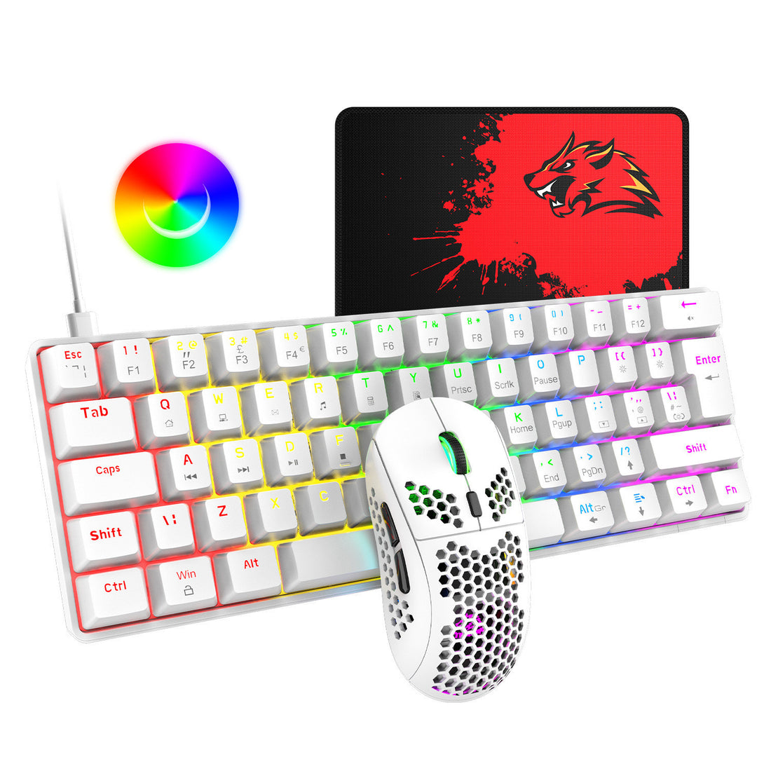 Tablet Notebook RGB Gaming Keyboard
