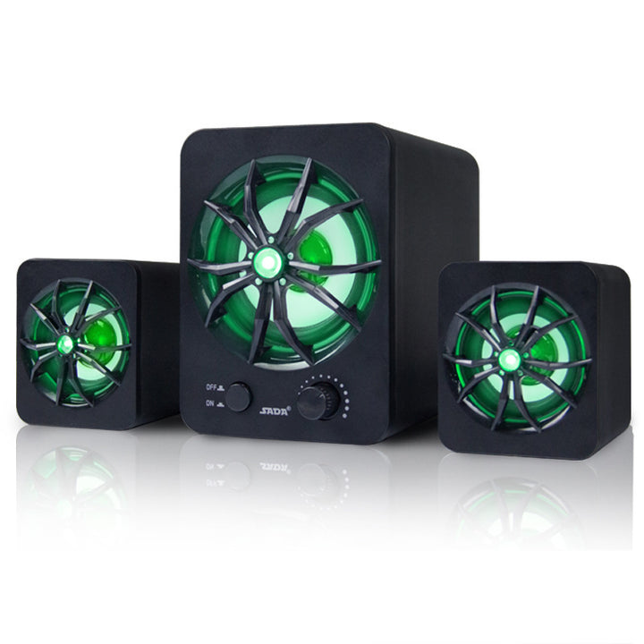 Colorful Light Mini Phone Speaker