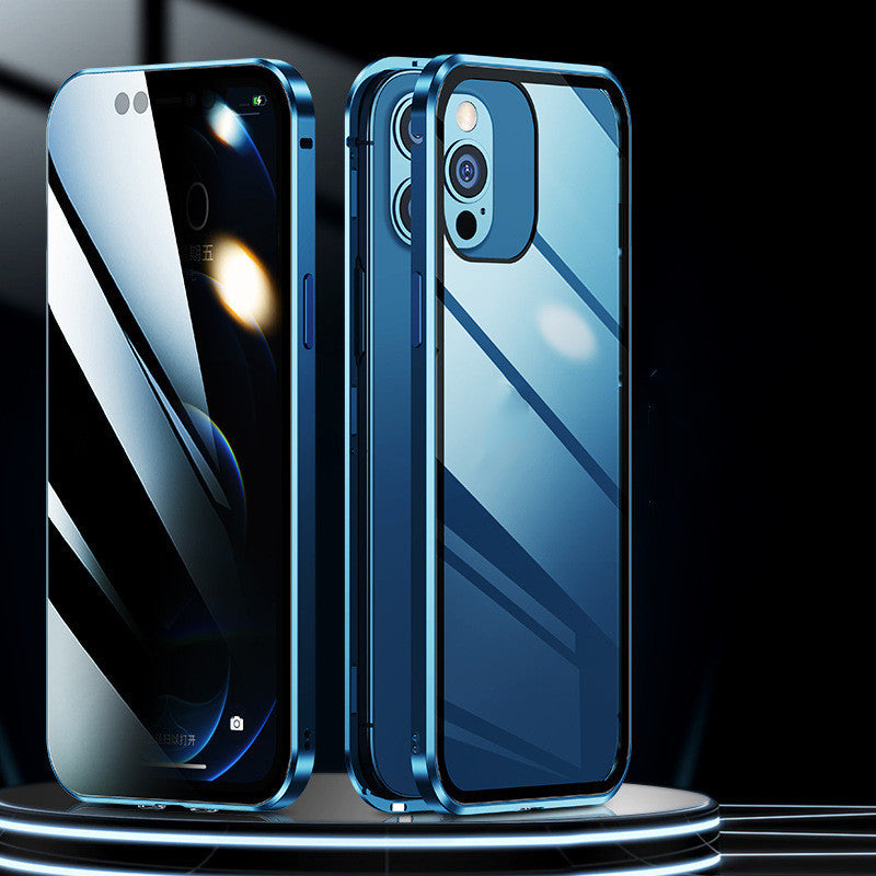 Double Sided Magnetic Glass Phone Case