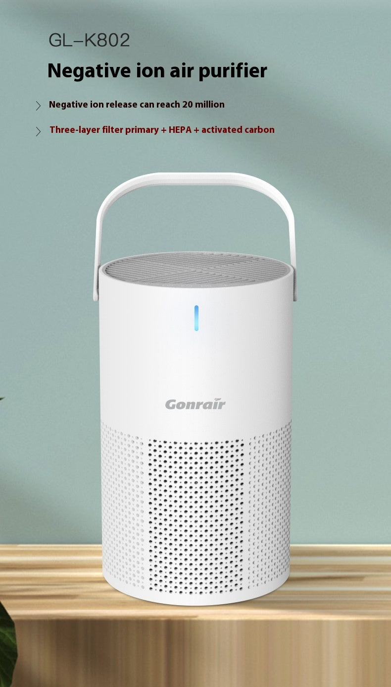 Desktop Air Purifier Aromatherapy Anion Deodorant