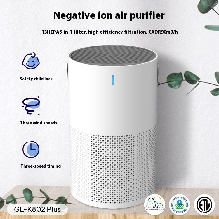 Desktop Air Purifier Aromatherapy Anion Deodorant