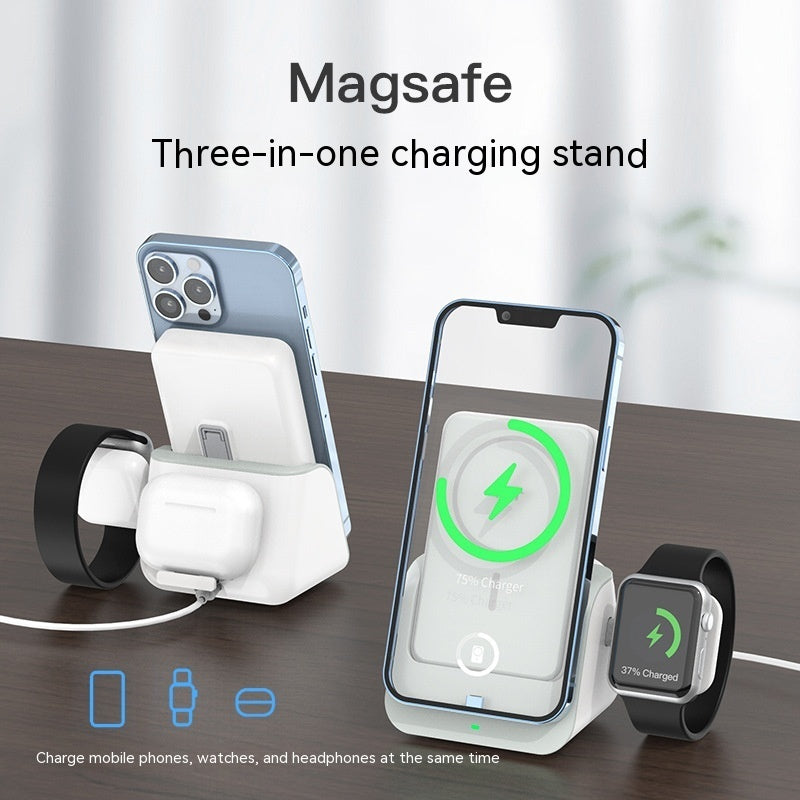 Magnetic Wireless Power Bank Mobile Phone Holder