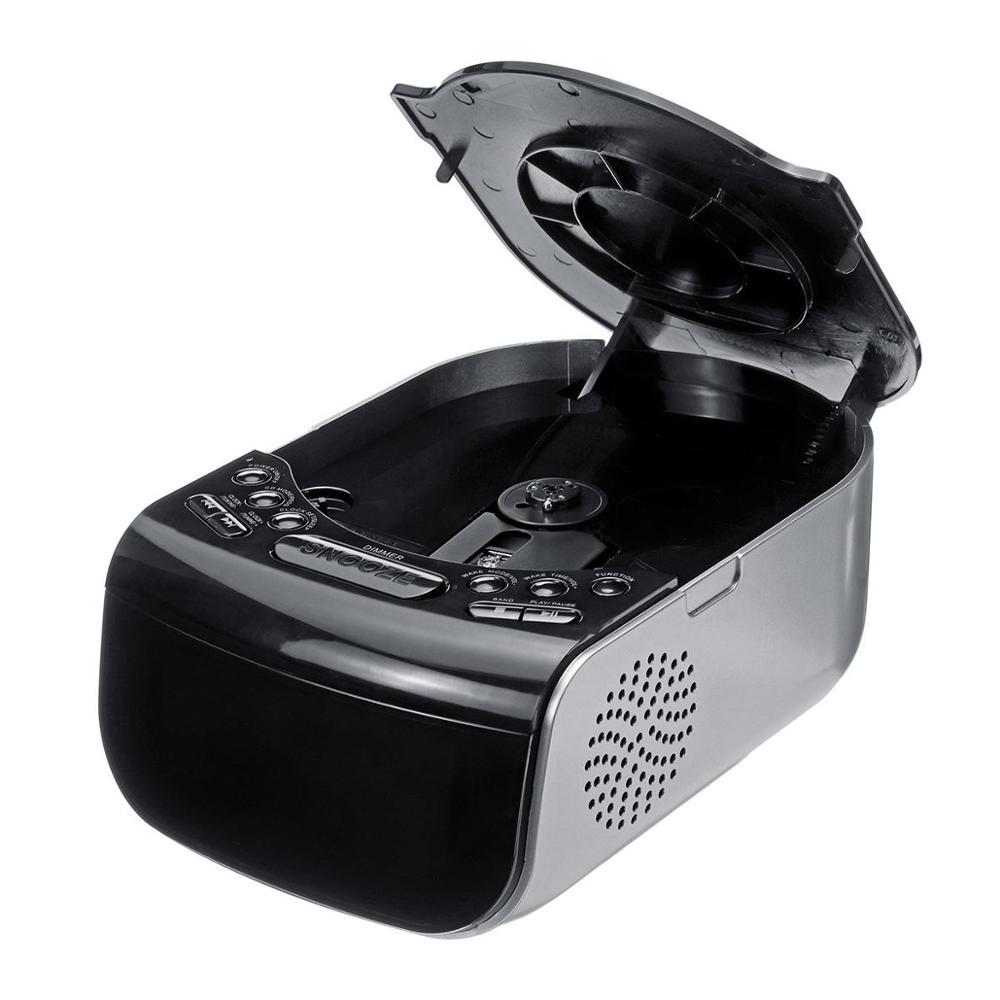 LCD Digital Alarm Dual Speakers  Radio