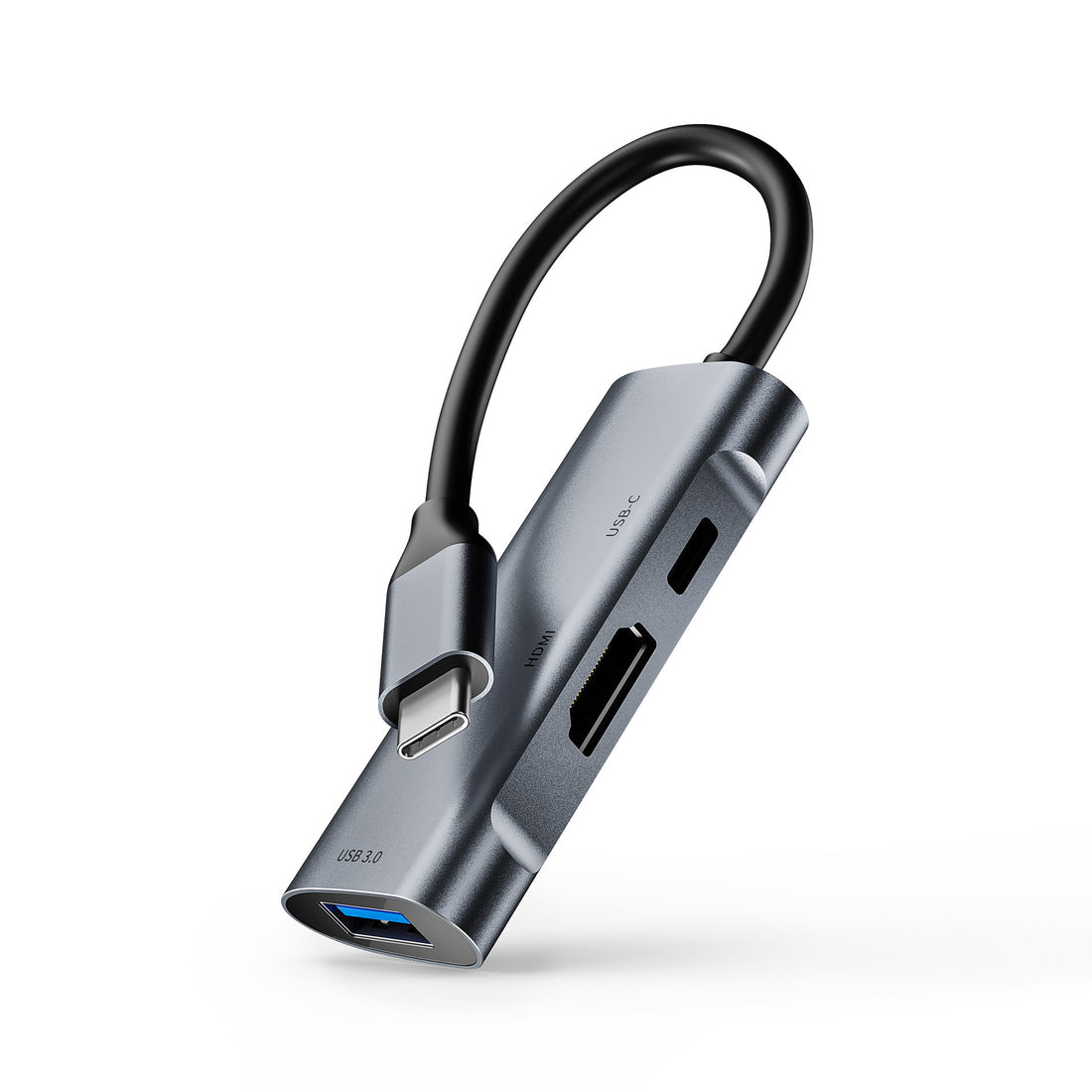 Type-C 3-in-1 Docking Station HDMI PD USB 3.0