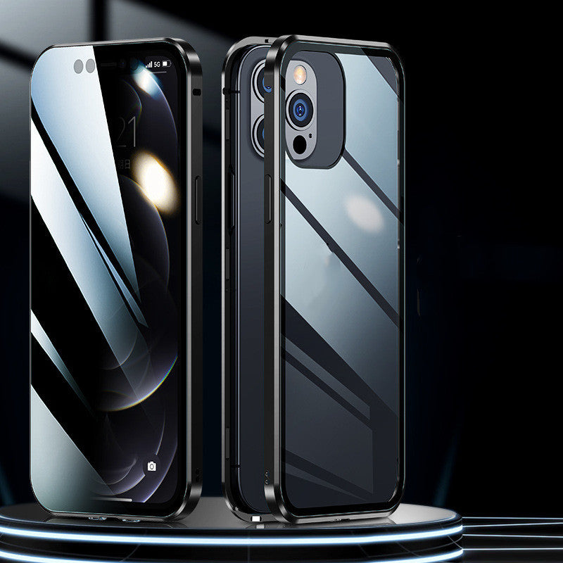 Double Sided Magnetic Glass Phone Case