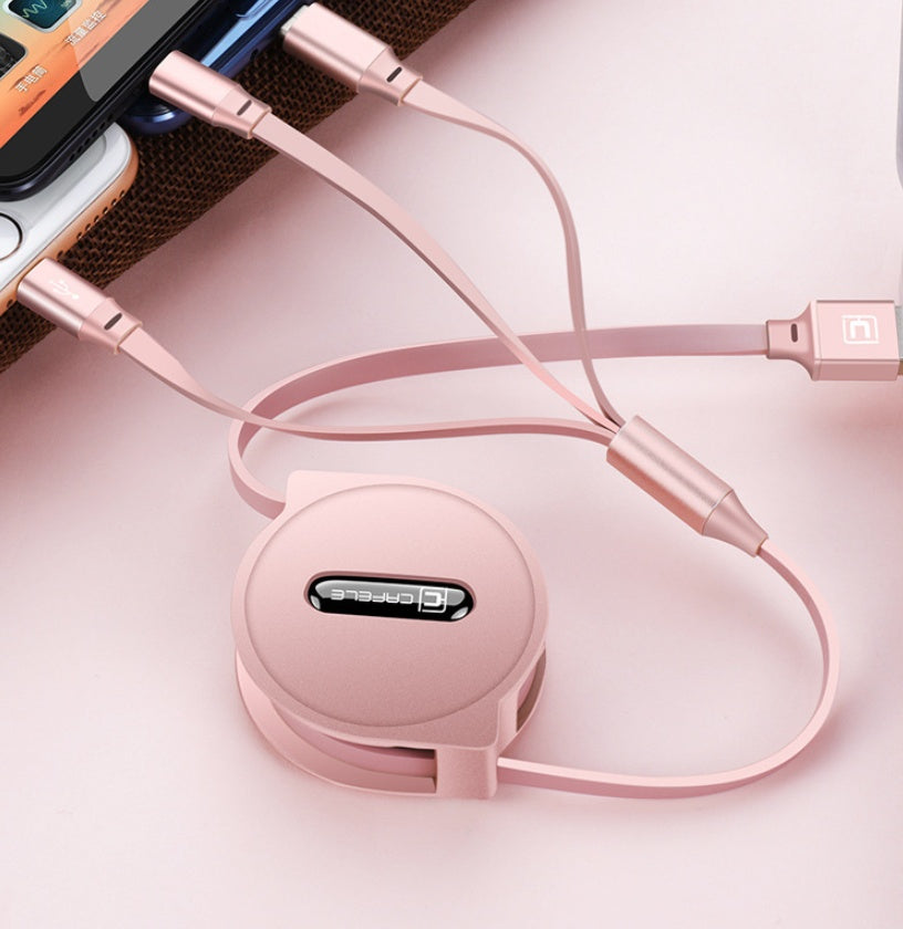 Three-in-one multi-function telescopic mobile