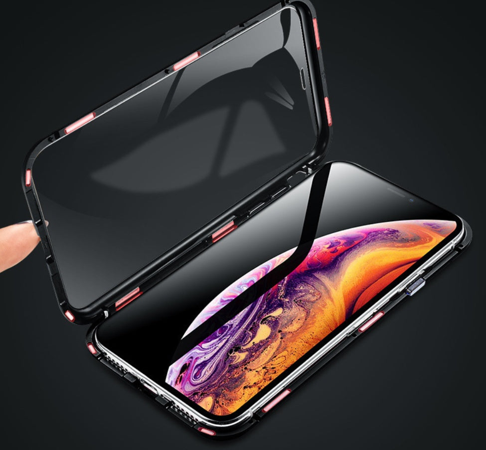 Double-sided glass magnetic