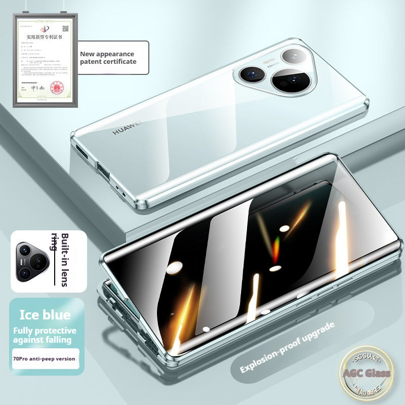 Double-sided Glass Metal Drop Protection