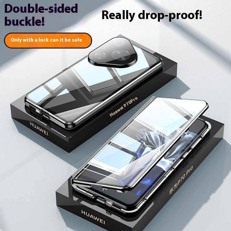 Double-sided Glass Metal Drop Protection