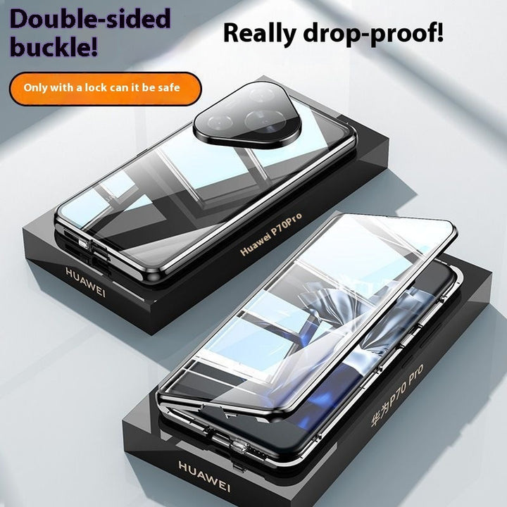 Double-sided Glass Metal Drop Protection