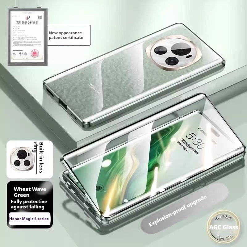 Double-sided Glass Metal Drop Protection