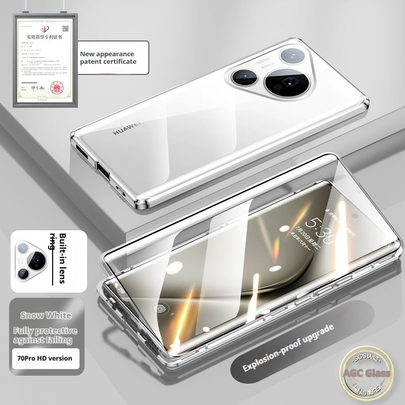 Double-sided Glass Metal Drop Protection