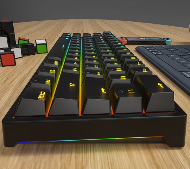 61-key Pluggable Mechanical Keyboard