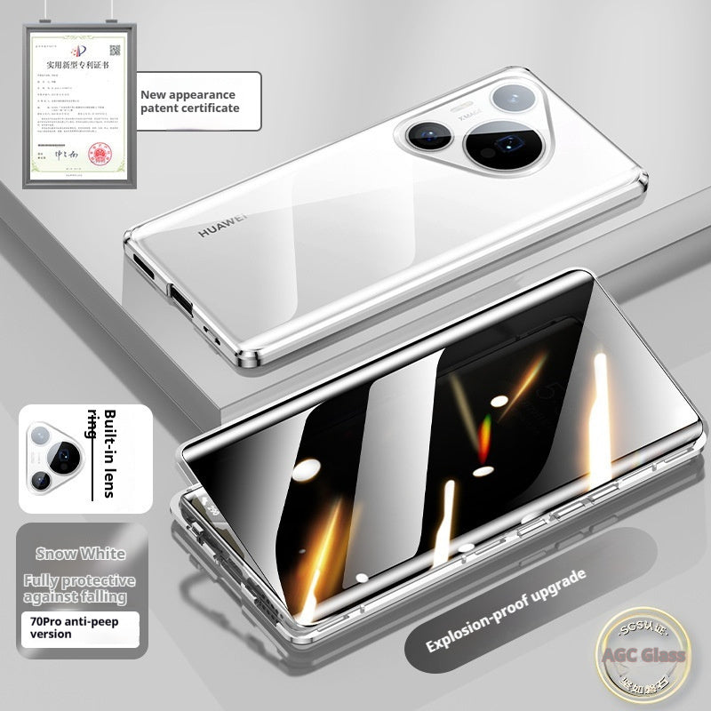 Double-sided Glass Metal Drop Protection