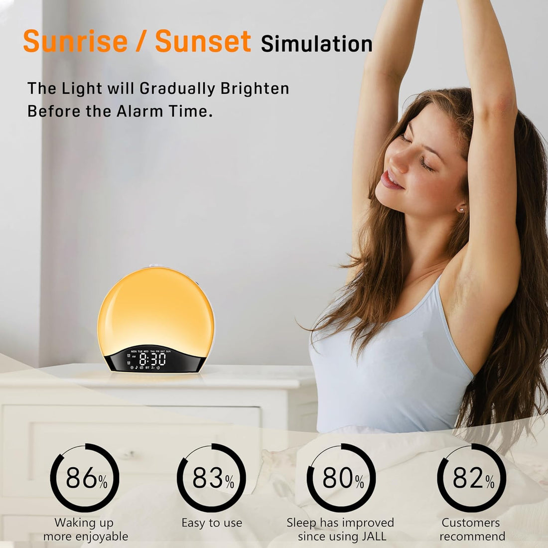 Sunrise Alarm Clock Wake Up Light