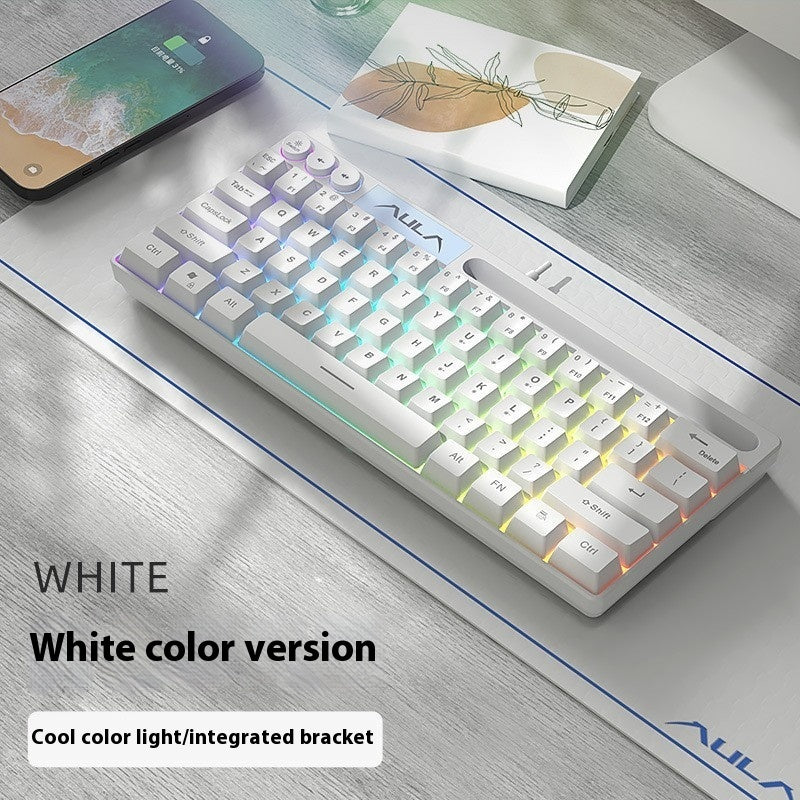 F3061 61keys Wired RGB Gaming Keyboard
