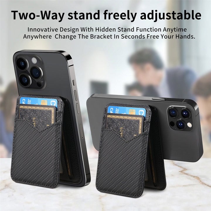 Strong Magnetic Bracket Mobile Phone Card Holder