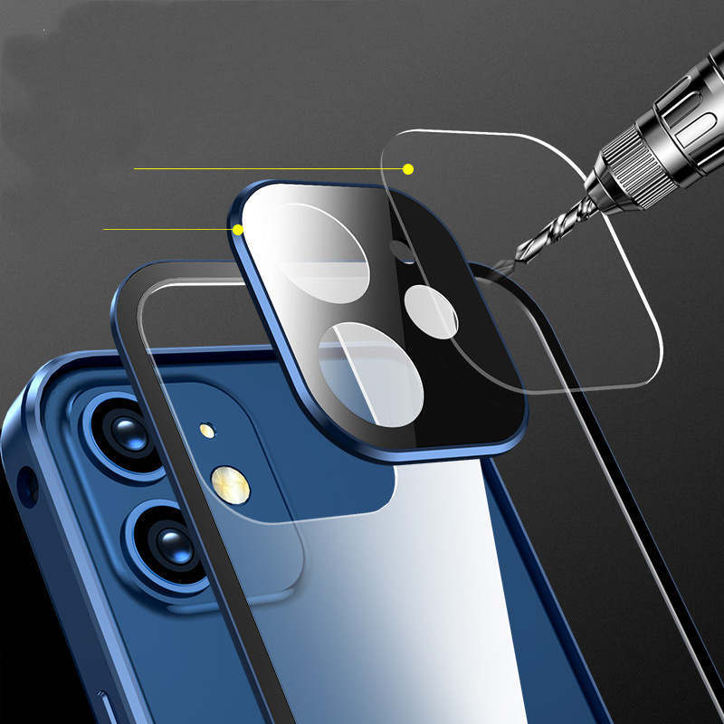 Phone Case Buckle Double-sided Glass