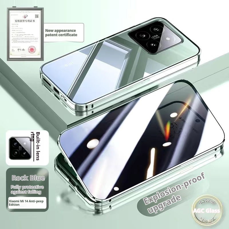 Double-sided Glass Metal Drop Protection
