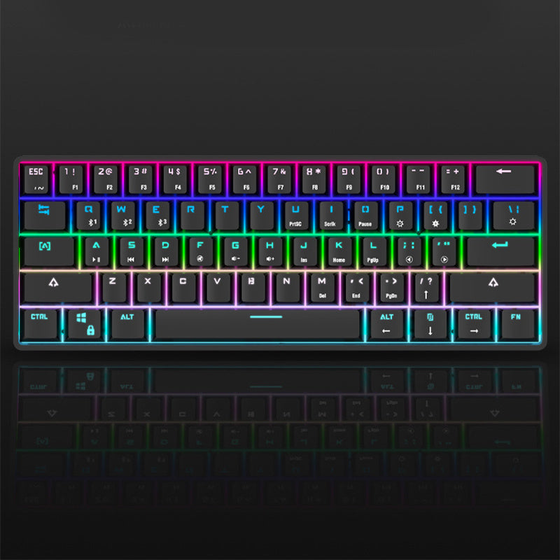 Wireless Bluetooth Keyboard Colorful PBT
