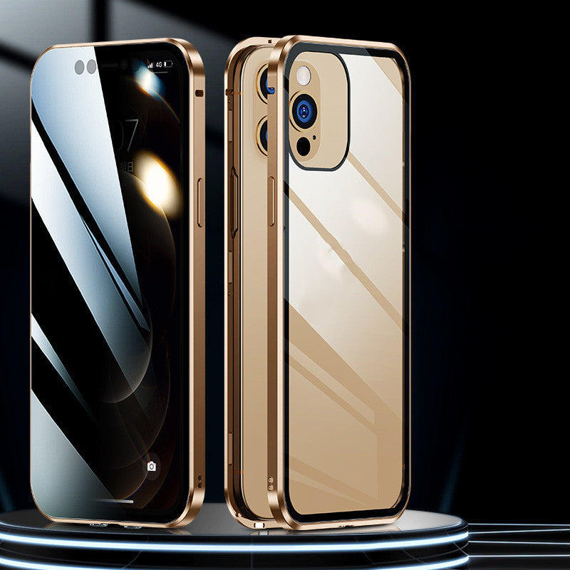 Double Sided Magnetic Glass Phone Case