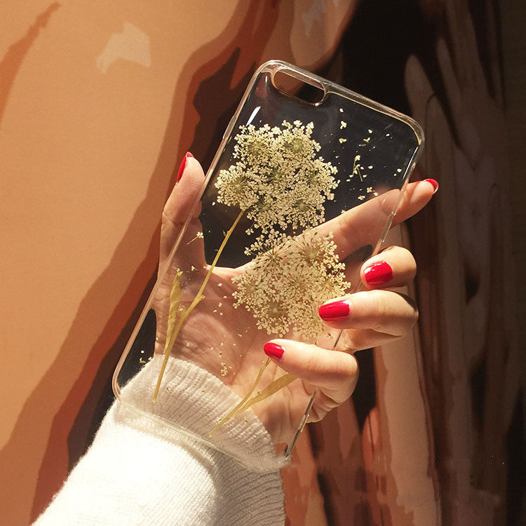 Silicone Epoxy Chrysanthemum Phone Case Cover