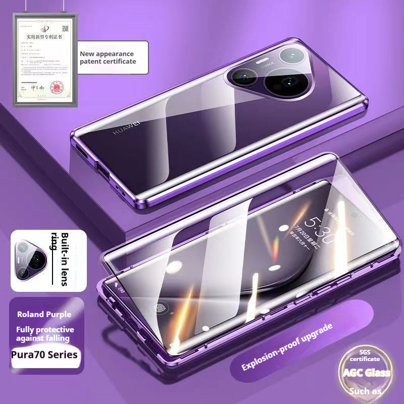 Double-sided Glass Metal Drop Protection